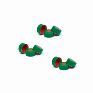 Agilent Green crimp cap 11mm, FEP/R septa 100/PK 5181-1216