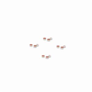 Agilent Slvr crimp cap,PTFE/rubber, 11mm, 1000PK 5183-4498