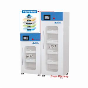 Daihan PP/PVC Filtered Reagent Storage Cabinet, 240Lit. DH.RSC240