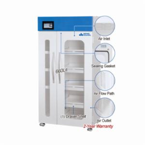 Daihan PP/PVC Filtered Reagent Storage Cabinet, 660Lit. DH.RSC660