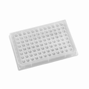 Porvair Sciences 96 Well 0.35 ml Round, F-Bottom, Polypropylene Plate (Sterile) 208103