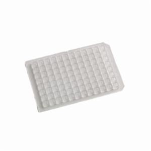 Porvair Sciences Clear spray coated PTFE/Silicone square 96 well sealing mat (Pre-slit) 976075SW-96