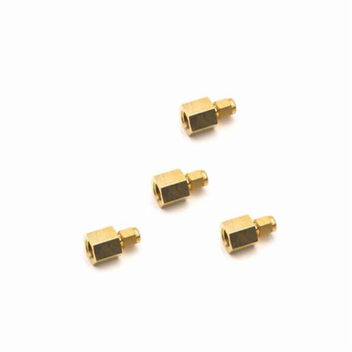 Agilent 1/8inch x 1/4inch brass tubing connector 0100-0118