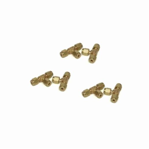 Agilent Tee, 1/8inch Brass Union  2/PK 5180-4160