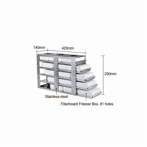 Daihan STS Rack, Sliding-type, 2ml, (5X3) 15Places, for U300/400 DH.RFU4234SD