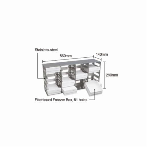 Daihan STS Rack, Side Access-type, 2ml, (5X4) 20Places, for U500/700/800 DH.RFU4257SA