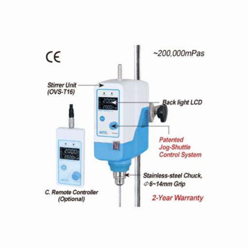 Daihan Premium Hi-torque Overhead Stirrer, OVS-T16 Unit only(120V)  DH.STIO0016.1