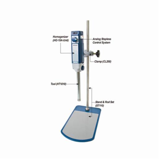 Daihan Homogenizer Analog, with ST110/Clamp/HT1018 Tool HG-15A-Set-A, 230V DH.WHG02016