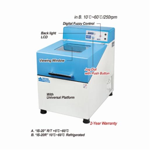 Daihan Incubator Shaking, Bench Top, Ambient+5~60°C ThermoStable IS-20, 230V(60Hz)  DH.WIS00220