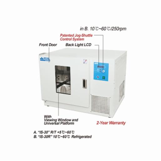 Daihan Incubator Shaking, Front Door, 10~60°C ThermoStable IS-30R, 230V(60Hz)  DH.WIS01230