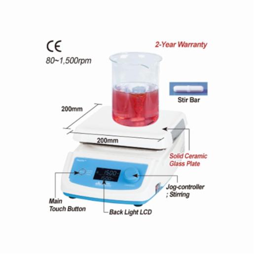 Daihan Digital Magnetic Stirrers, "MaXtirTM MS500", 80~1, 500 rpm, 230V DH.WMS00500