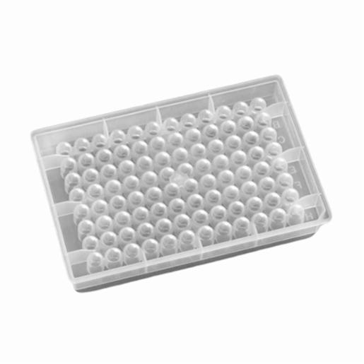 Porvair Sciences 96 Well, 0.27 ml, Round, U-bottom, Polypropylene Microplate 209003