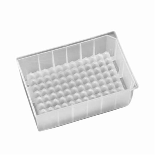 Porvair Sciences 96 Well Square 0.35 ml PP Deep Well Plate 219006