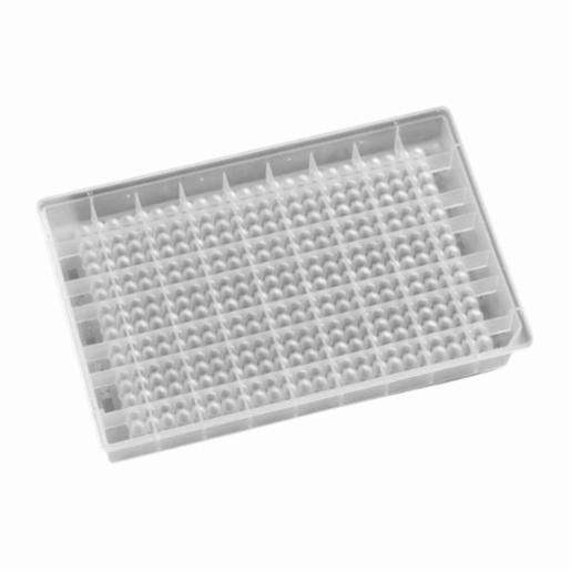 Porvair Sciences 384 well Square 58 µl well U bottom PP storage plate 224001